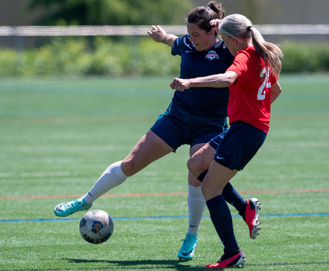 Soccer gameplay ball challenge